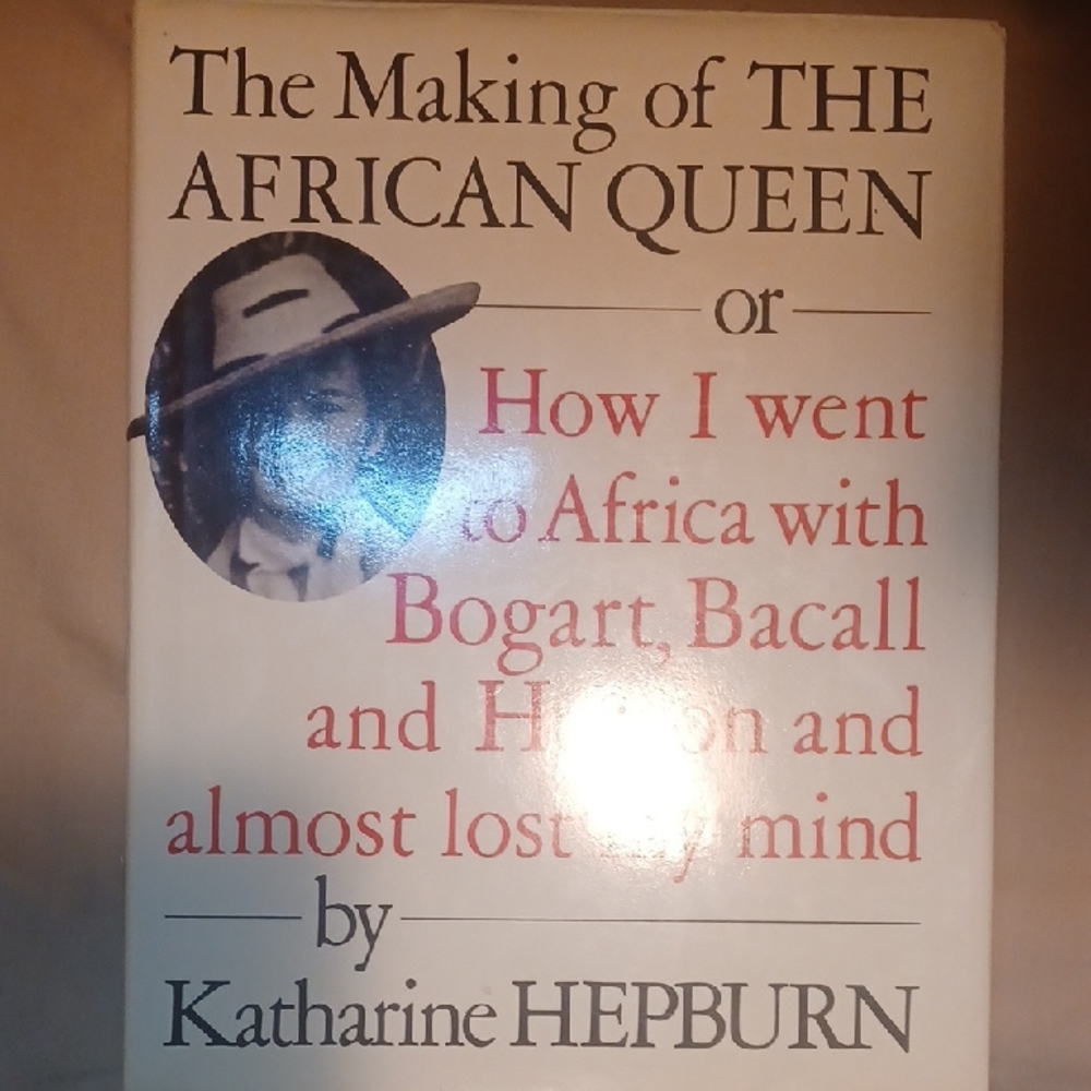 'The Making of the African Queen' Hardcover - Cream and Red